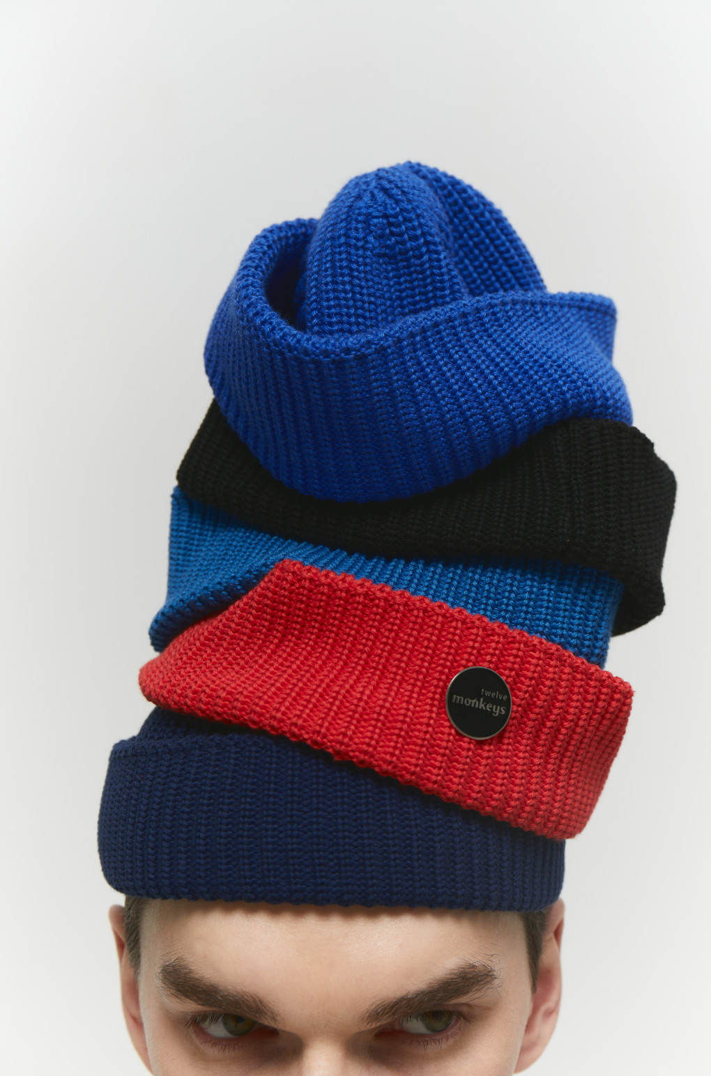 Wave beanie hat