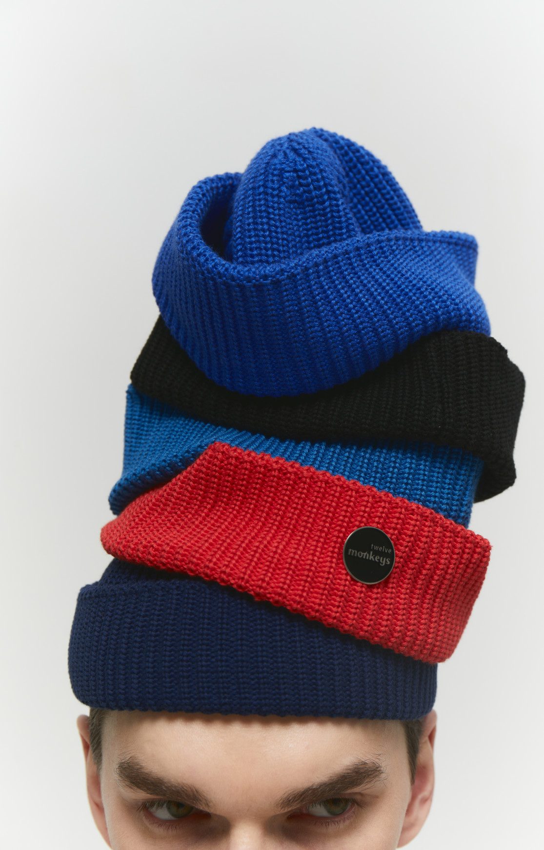 Wave beanie hat